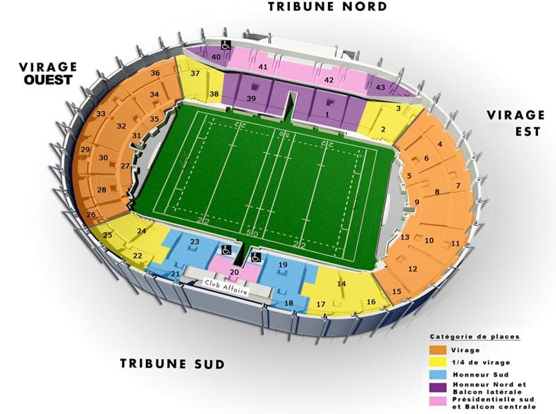 peta Toulouse stadium